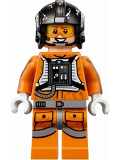 LEGO sw826 Snowspeeder Pilot Zev Senesca - Pearl Dark Gray Helmet (75144)